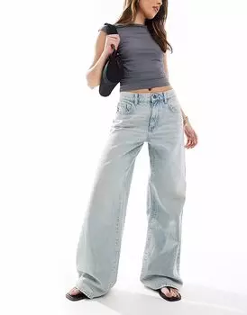 Cotton:On свободные широкие джинсы синего цвета