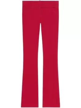 Courrges брюки bootcut, красный