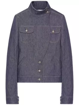 Courrges джинсовая куртка Motorcycle, серый