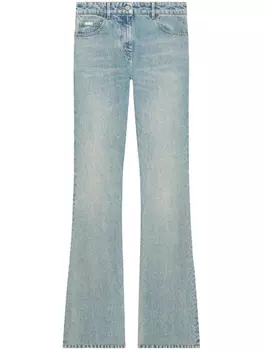 Courrges джинсы bootcut, синий