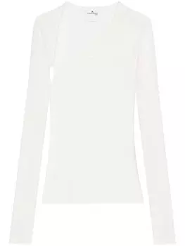 Courrges футболка Slash, белый