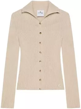 Courrges кардиган Solar, нейтральный