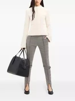 Courrges креповая куртка Heritage с потайной застежкой, белый