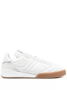 Courrges кроссовки на шнуровке, белый