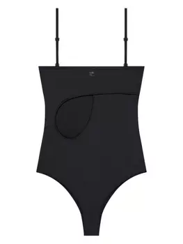 Courrges купальник Loop, черный