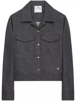 Courrges куртка Utility Trucker, серый