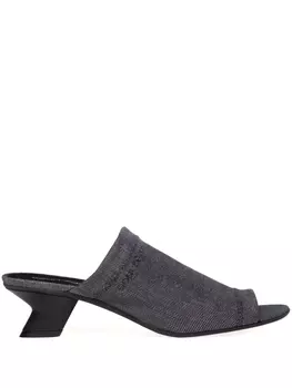 Courrges мюли Wet, серый