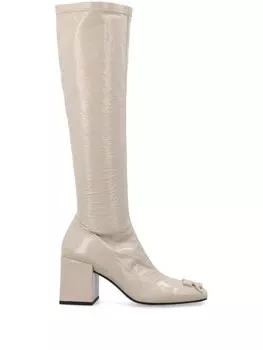 Courrges переиздание сапог, нейтральный цвет