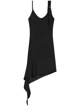 Courrges платье Knot, черный