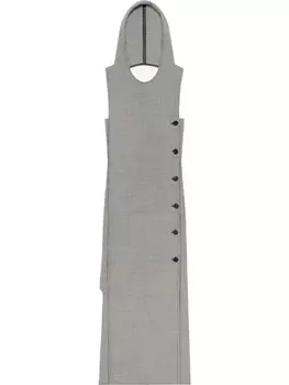 Courrges платье Oblique, серый