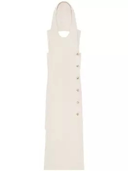 Courrges платье Oblique, серый