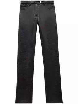 Courrges прямые брюки, синий