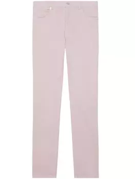 Courrges прямые джинсы, розовый