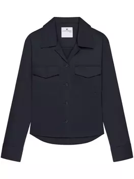 Courrges рубашка на пуговицах, синий