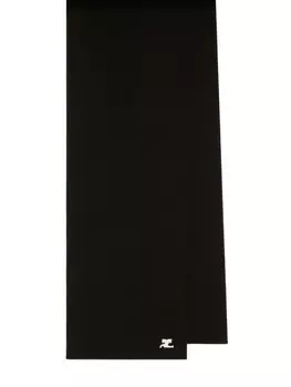 Courrges шарф AC Milano, черный