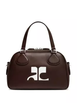 Courrges сумка для боулинга Reedition, коричневый