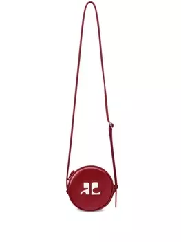 Courrges сумка Reedition Small Circle, красный