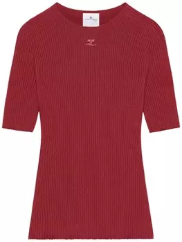 Courrges топ Solar, красный