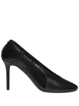 Courrges туфли Oblique 100, черный