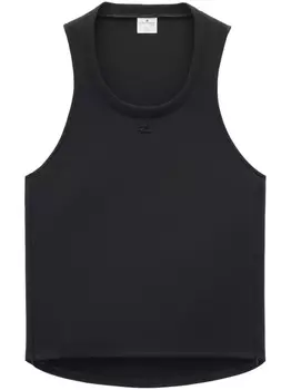 Courrges твиловый топ Holistic, черный