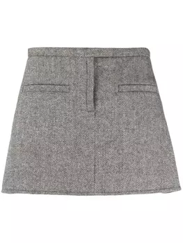 Courrges юбка мини Caviar, черный