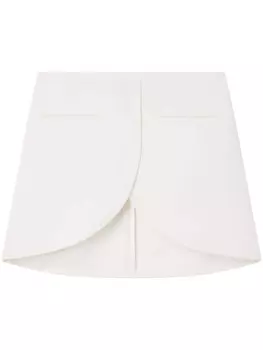 Courrges юбка мини Ellipse, белый