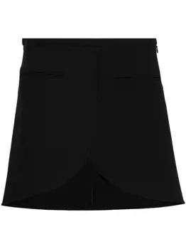 Courrges юбка мини Ellipse, черный