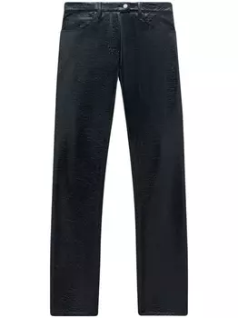 Courrges виниловые брюки, черный