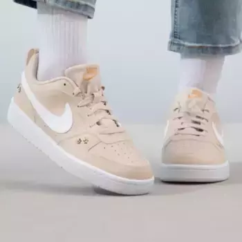 Court Borough Low Recraft SE GS «Вышитые цветы» Nike, кремовый