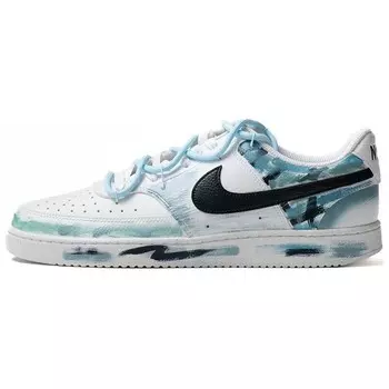 Court Vision Low Скейтборд Кроссовки Мужские Низкие черный Nike