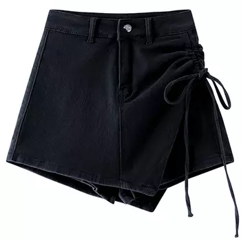 COVER TIME Женская джинсовая юбка, цвет Black