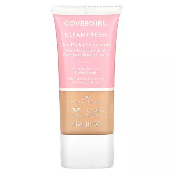 Covergirl, Clean Fresh, питательный тональный крем для кожи, тон 550 светлый/средний, 30 мл (1 жидк. унция)