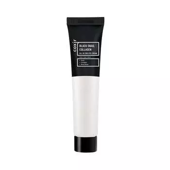 COXIR BLACK SNAIL COLLAGEN LINE МНОГОФУНКЦИОНАЛЬНЫЙ АНТИВОЗРАСТНОЙ КРЕМ ДЛЯ ВЕК С МУЦИНОМ УЛИТКИ И КОЛЛАГЕНОМ 30 МЛ