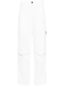 CP Company Брюки зауженного кроя с линзами C.P. Company, белый