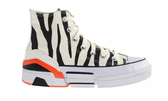 Cpx70 зебра женские/черные кроссовки Converse, белый