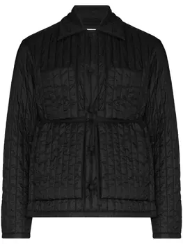 Craig Green стеганая куртка с завязками, черный