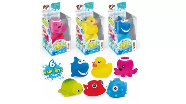 Craze Бомбочка для ванны Inkee Funnyz с игрушкой для ванны, 1 шт, в ассортименте