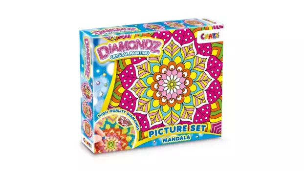Craze DIAMONDZ CRSYTAL ЖИВОПИСЬ Набор картинок Мандала