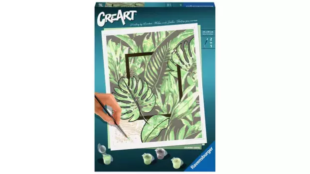 Creart картина по номерам успокаивающие листья Ravensburger Beschftigung