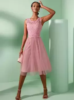 Creation L кружевное платье "платье", цвет Hortensie