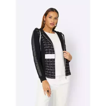 Creation L куртка-рубашка "Куртка-рубашка", цвет Schwarz-Ecru-Gemustert