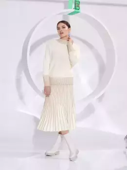 Creation L свитер "летучая мышь" "Свитер из натуральной шерсти", цвет Ecru-Sesam