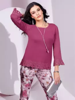 Creation L свитер с круглым вырезом "Пуловер", цвет Erika