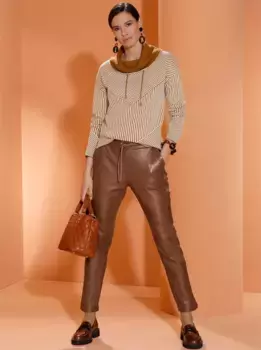 Creation L водолазка "Пуловер", цвет Champagner-Cognac-Gemustert