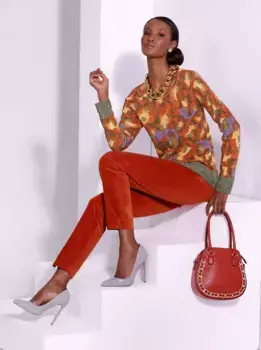 Creation L вязаный свитер "Пуловер", хаки