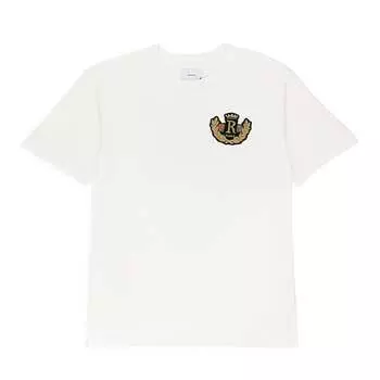 CREST TEE ВИНТАЖНАЯ БЕЛАЯ ФУТБОЛКА Rhude