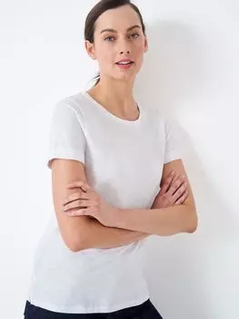 Crew Clothing Футболка Perfect Crew Slub, белая