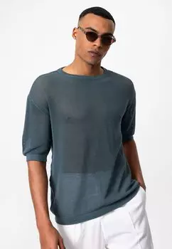 CREWNECK Short Sleeve Antioch, Базовая футболка зеленая