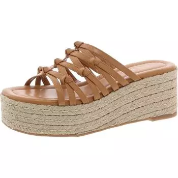 Cristy3 Женские сандалии с квадратным носком и ремешками Nine West, светло-коричневый