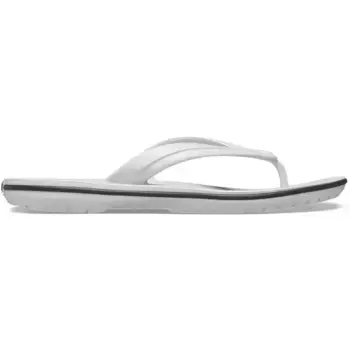 Crocband Flip Crocs Вьетнамки унисекс, белый/серый
